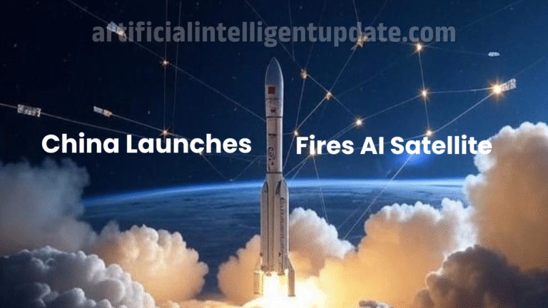 China Launches Fires AI Satellites