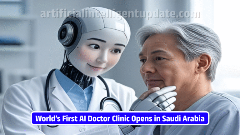 World’s First AI Doctor Clinic Opens in Saudi Arabia